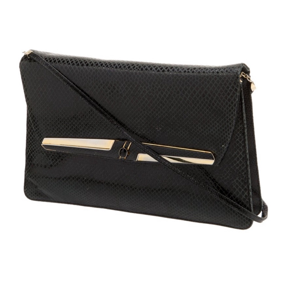 Judith Leiber Black Shoulder Bag